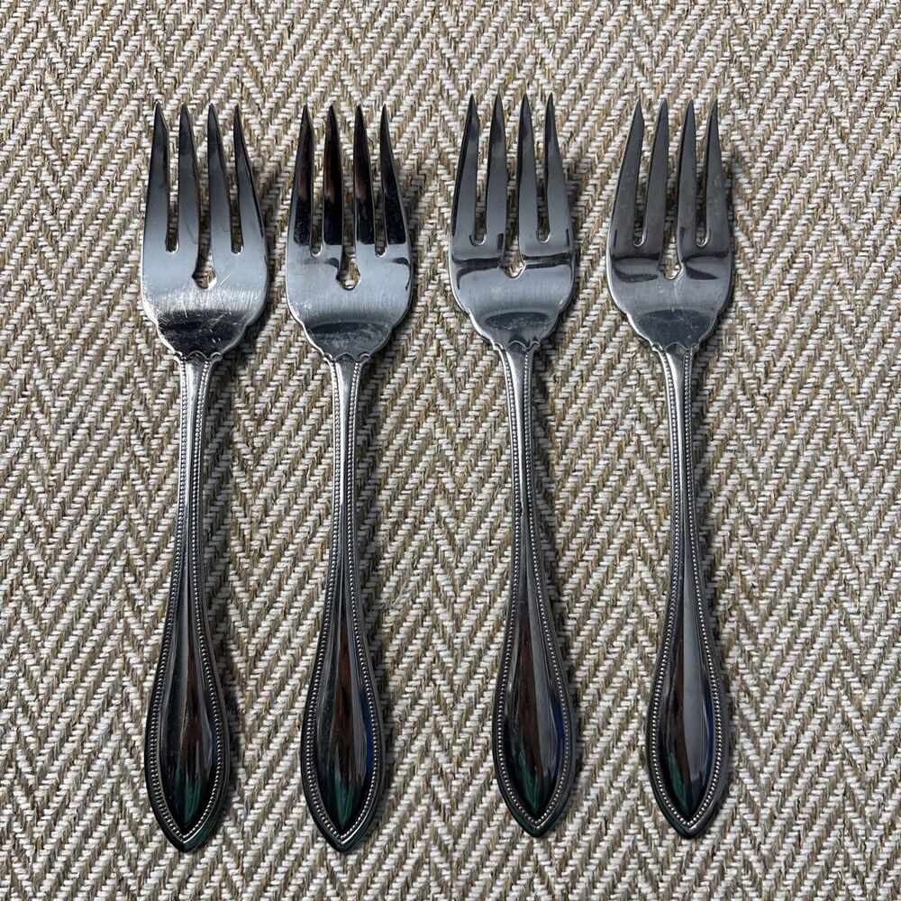 ONEIDA‎ Stainless ARBOR AMERICAN HARMONY SALAD FORKS  Set of 4